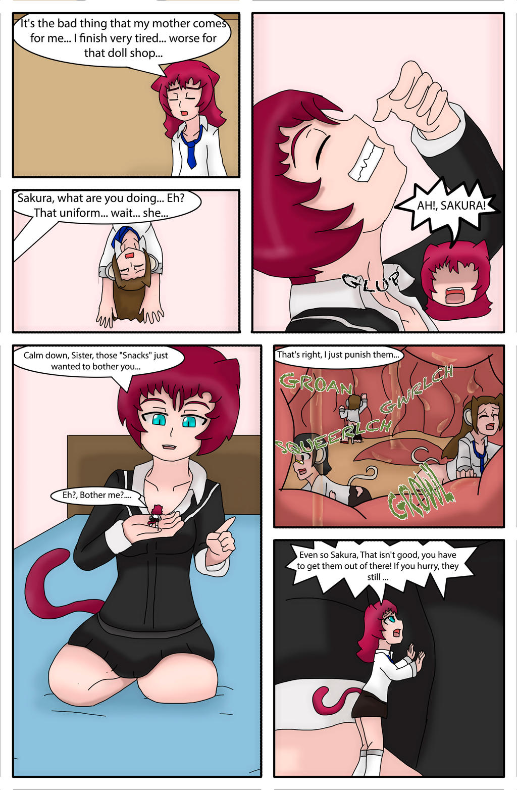 Hermanas Neko: BadLuck page 5 full