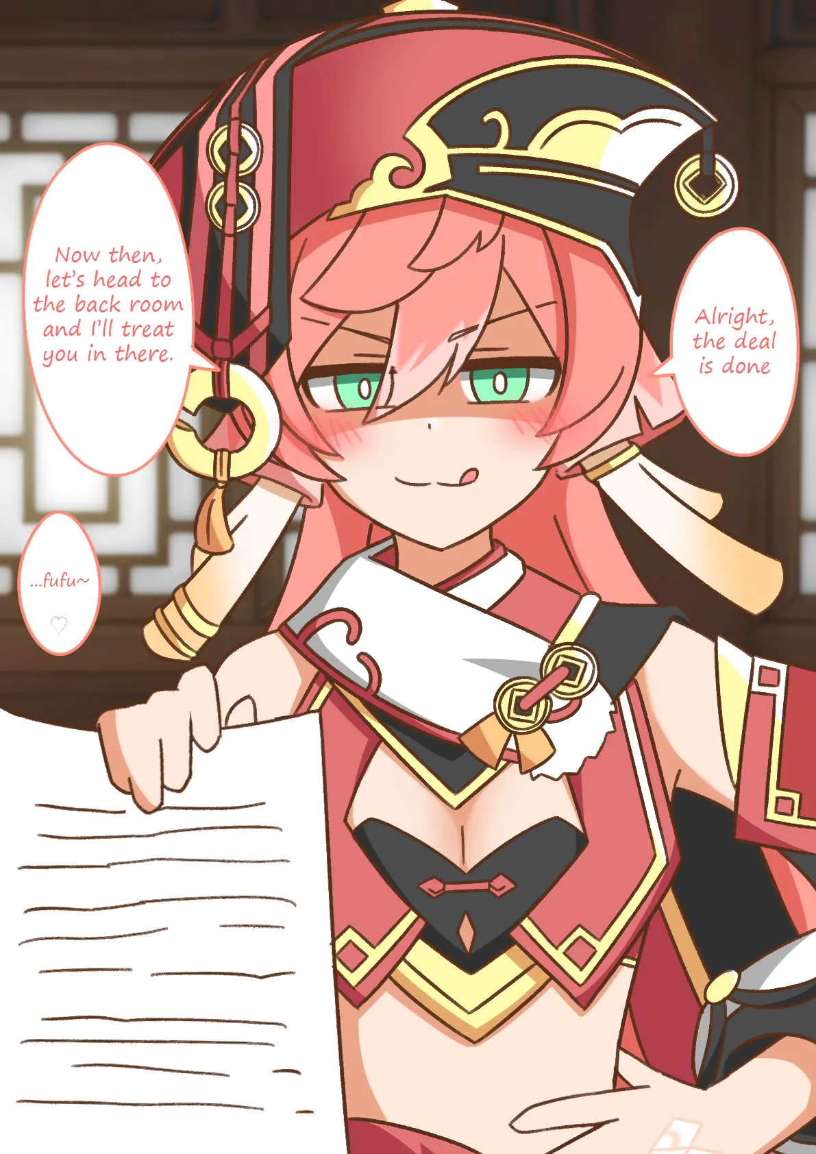 Contract with Yanfei page 5 full