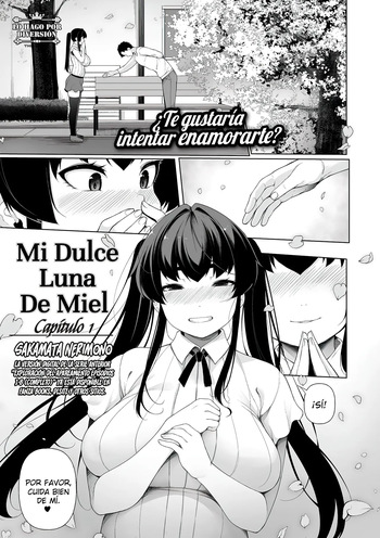 [Sakamata Nerimono] Ichinen Kanojo Ch. 1-2 | Mi Dulce Luna De Miel Cap. 1-2 [Spanish] [Lo Hago por Diversión] [Digital] cover