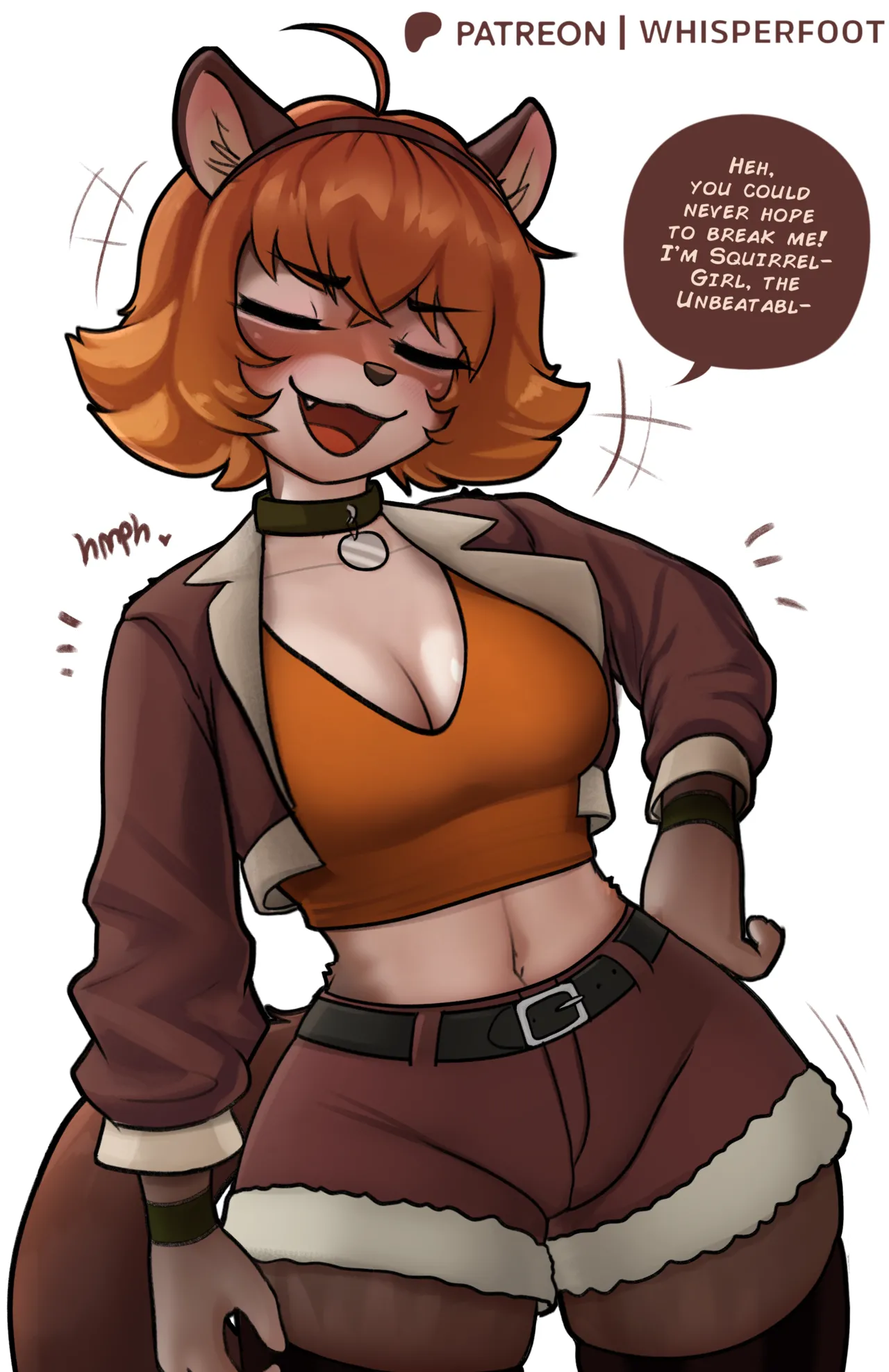 Whisperfoot -  Furry Squirrel Girl Instant Loss 🐿👧🏼💦 page 1 full