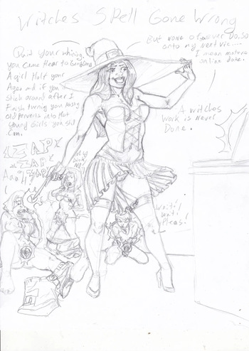 [once & again] witches gift or feminism gone awry cover