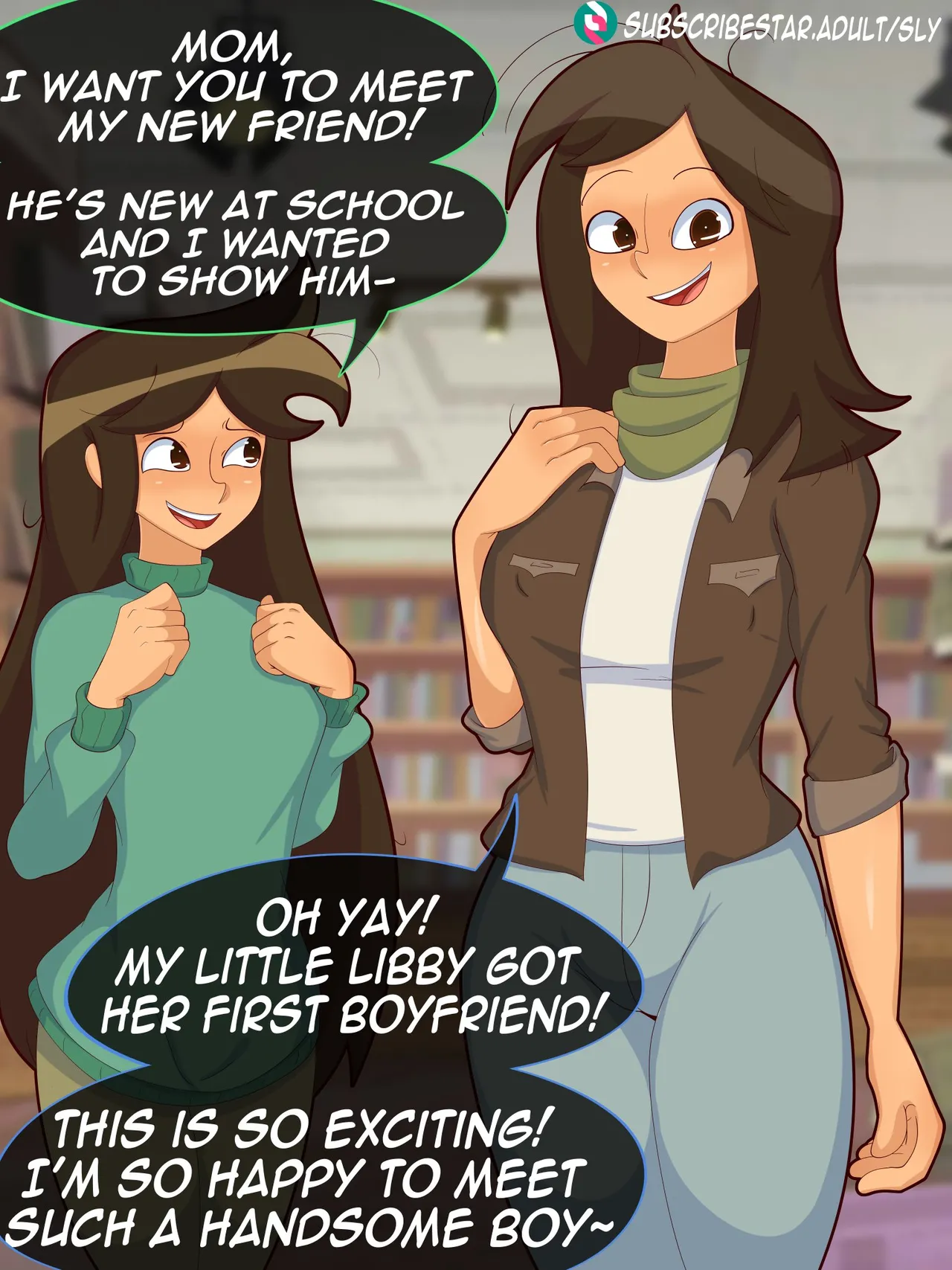 Libby's New Friend page 1 full