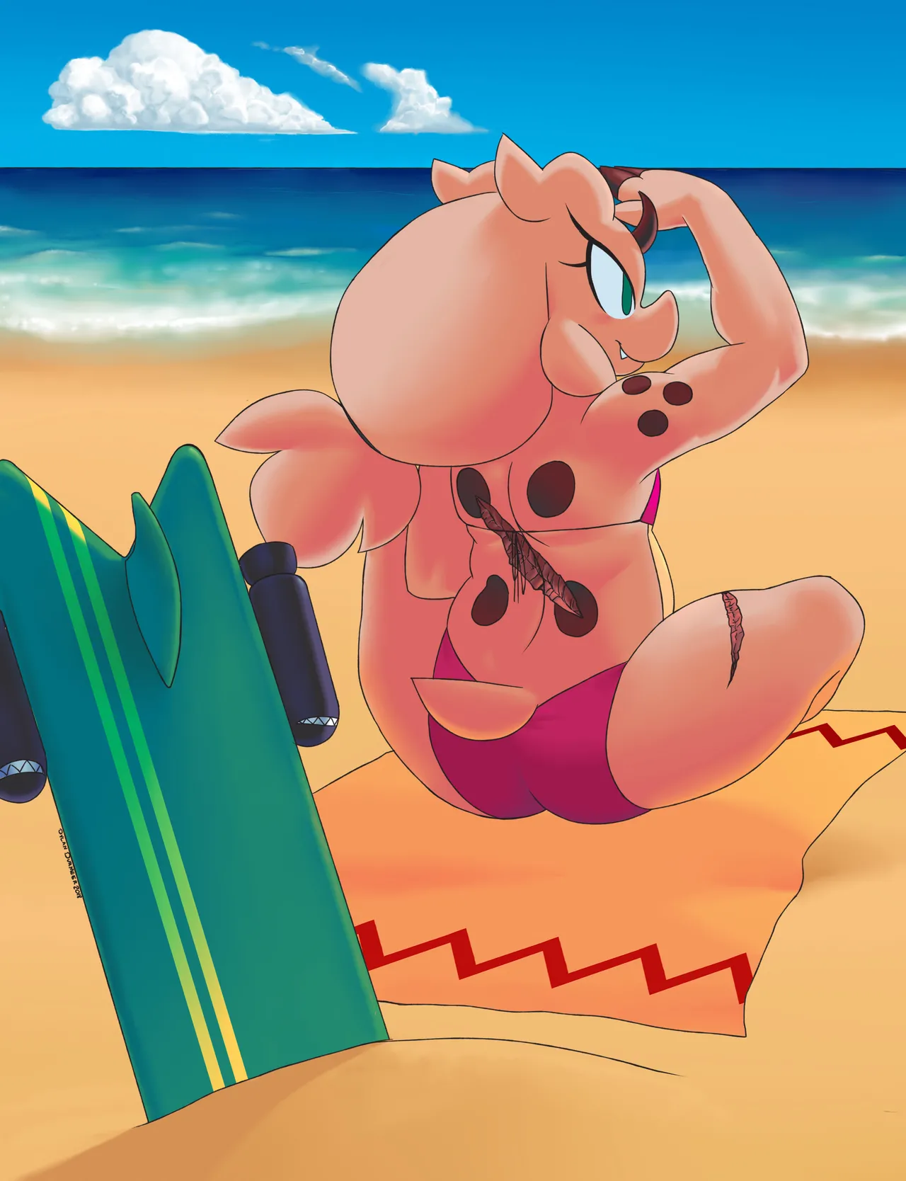 The Legend of Lucy Swimsuit Issue page 2 full