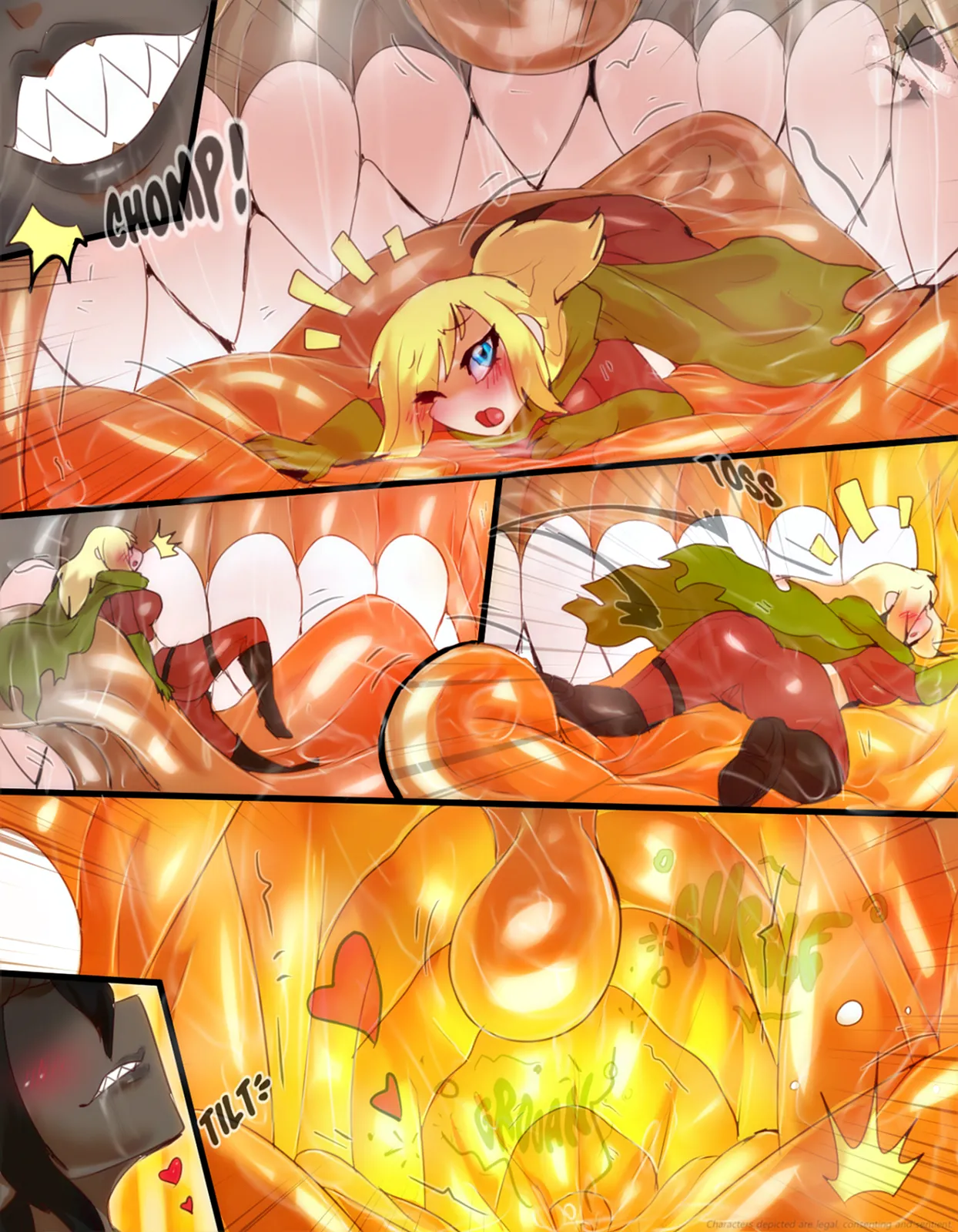 Awakening of the Magma Dragoness page 2 full