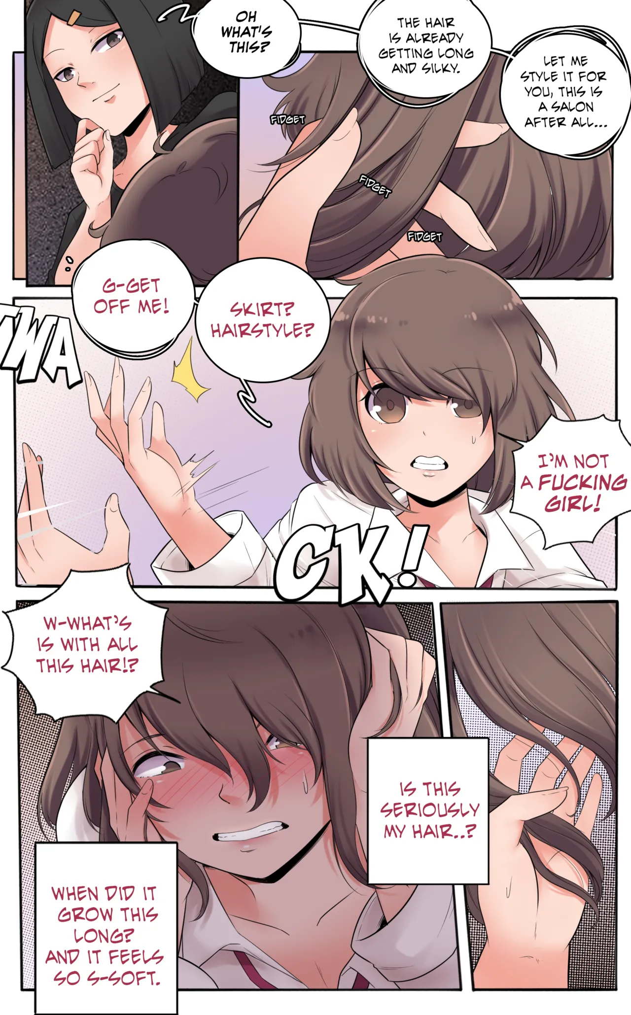 Girlfriend Revenge page 11 full
