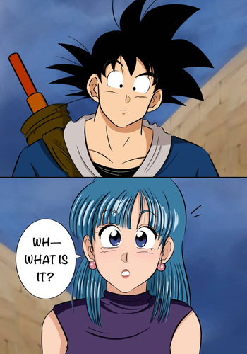 [Gokutrash] goku x bulma reunion cover