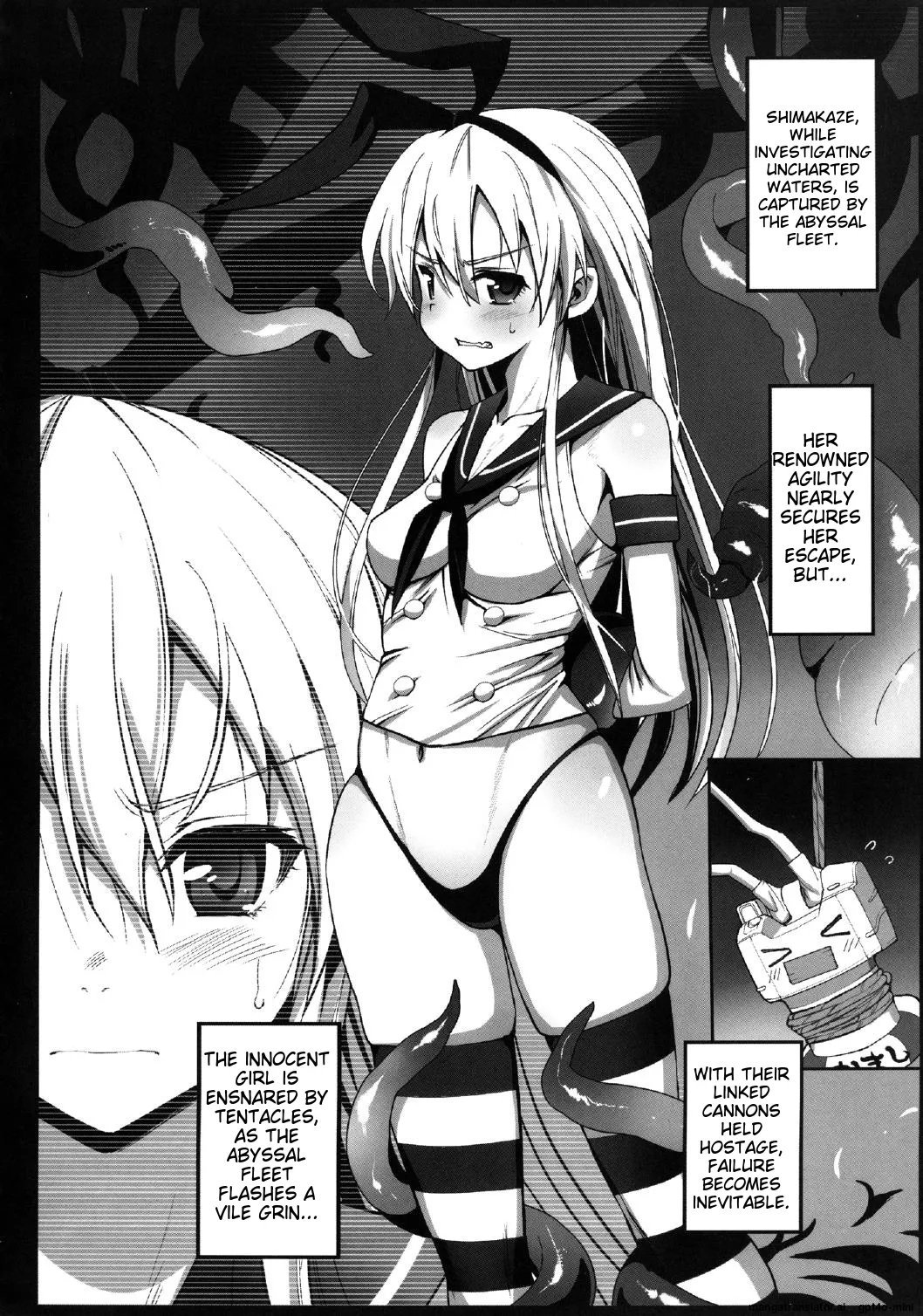 Akuochi Shimakaze ~Ero Shokushu ni Ochi to Sareru Kanmusu~ page 4 full