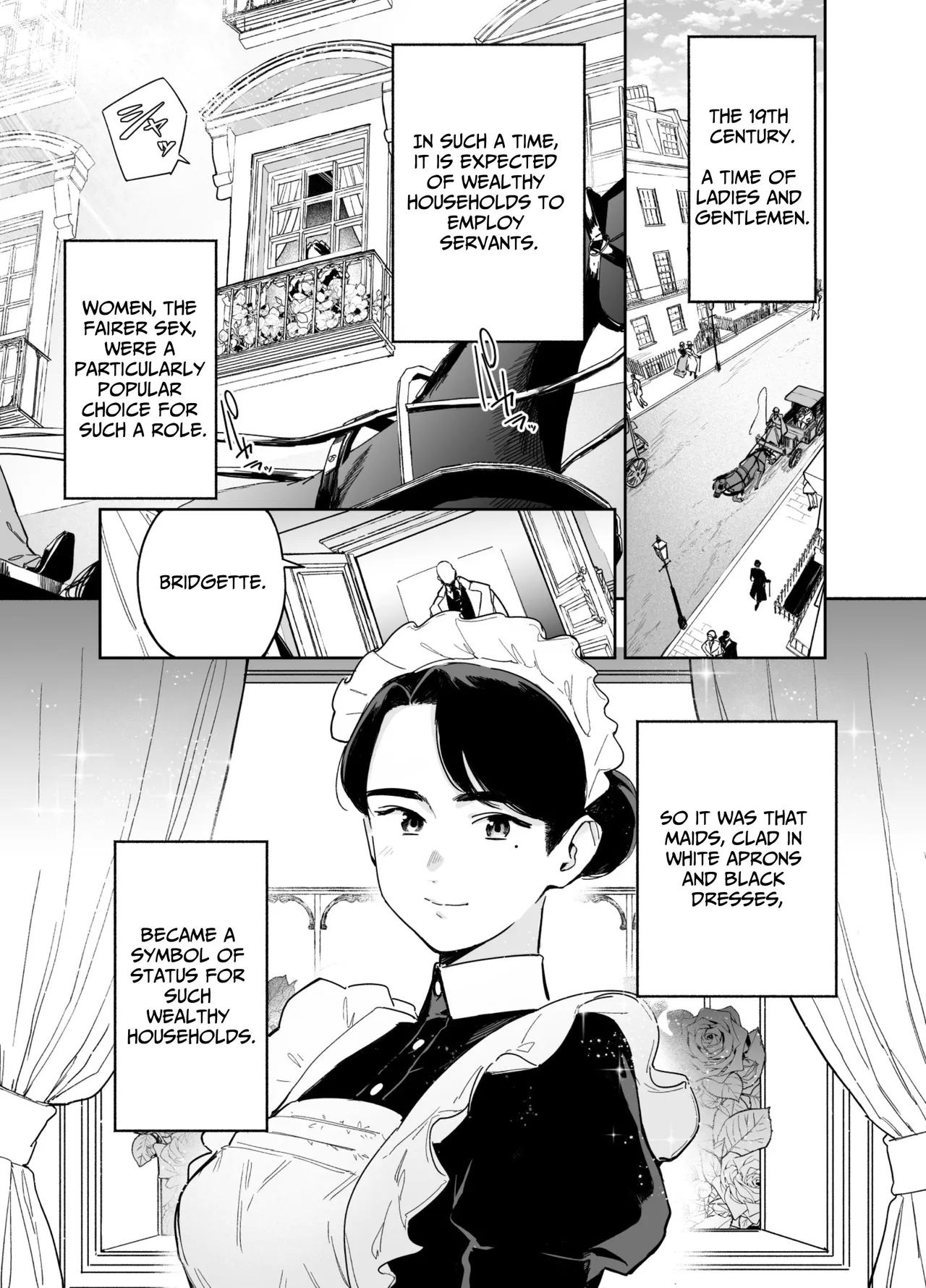 Wagaya no Housemaid Bridget Sei no Gohoushi ~Danro Souji kara Kozukuri made~ | My Housemaid Bridget's Sexual Services ~From Cleaning Fireplaces To Procreative Sex~ page 2 full