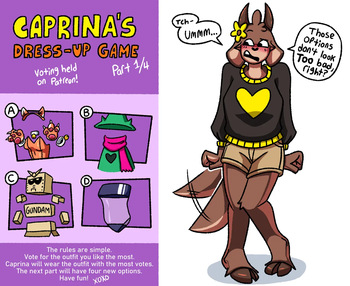 [Deerkid] Caprina's Dress-Up Game cover