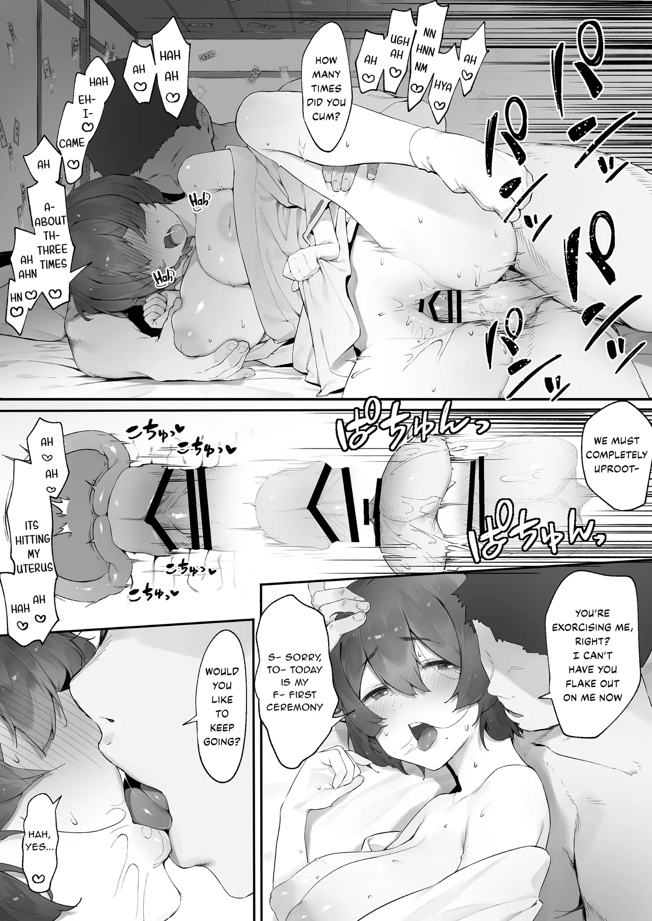 Shinrei Spot ni Ittara Yabbai no ga Tsuita node Nekosogi Suidashite Morau page 12 full