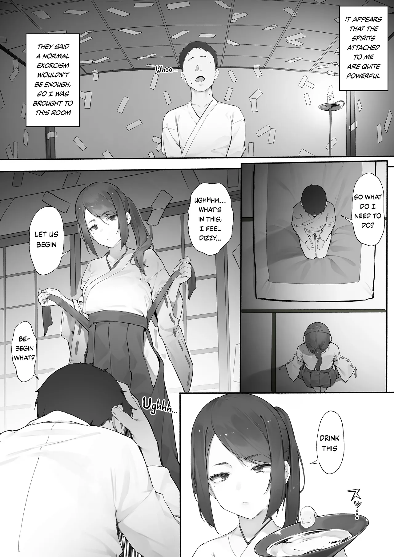Shinrei Spot ni Ittara Yabbai no ga Tsuita node Nekosogi Suidashite Morau page 4 full