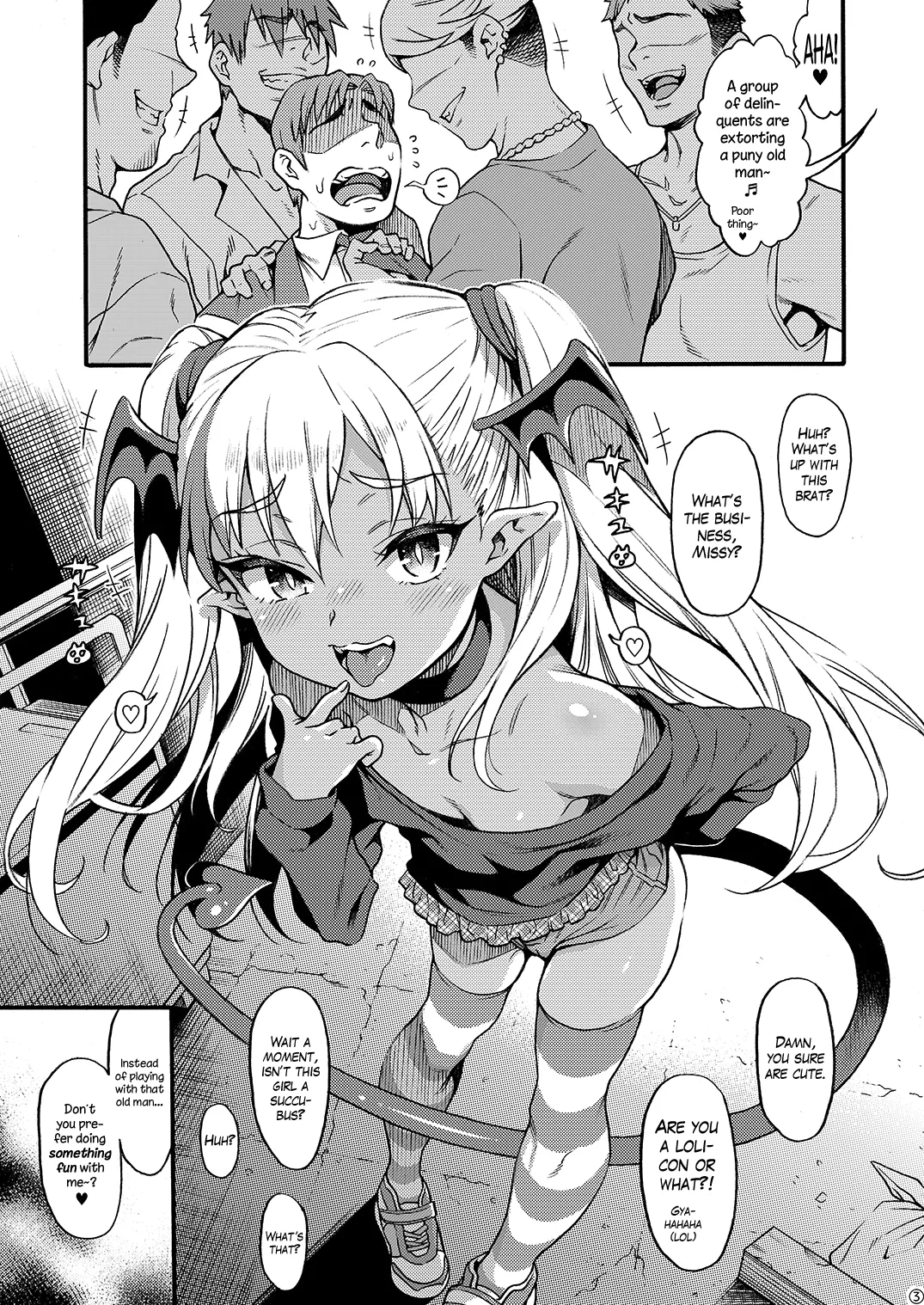 Yasashii? Mesugaki Succubus ~Yankee Oshioki Hen~ | A Kind Cheeky Succubus Brat: Delinquents Punishment Arc page 2 full