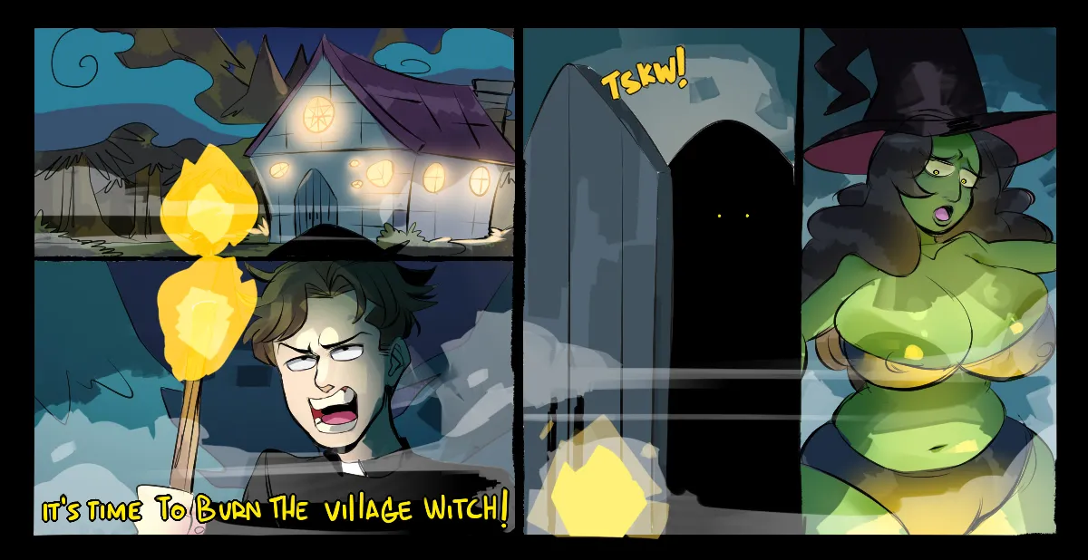 the witch likes to suck on candy page 1 full
