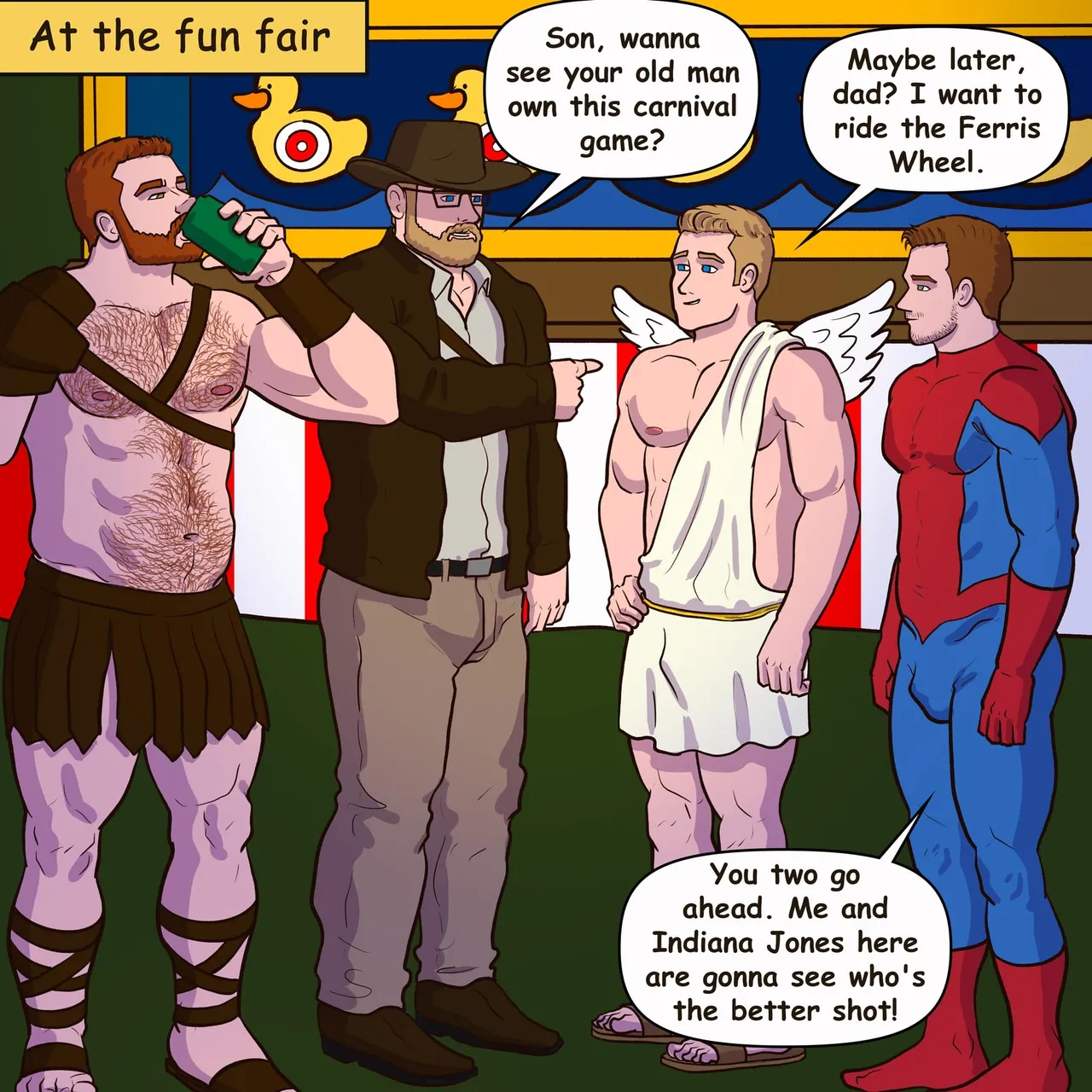 Gabo Artwork Comic 54 - Halloween fun fair page 11 full