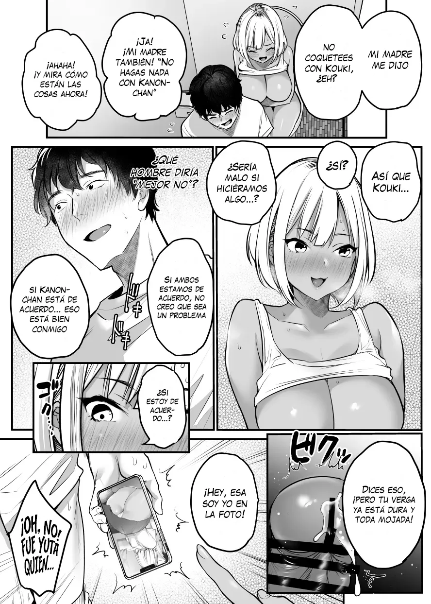 Sex Closet ~Isourou Gal to Wagaya no Toile de♥~ | Sex Closet ~En El Baño de Mi Casa Con Una Chica Gal♥~ page 12 full