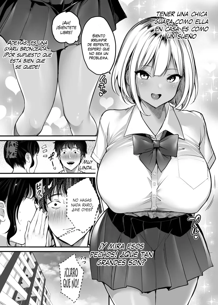 Sex Closet ~Isourou Gal to Wagaya no Toile de♥~ | Sex Closet ~En El Baño de Mi Casa Con Una Chica Gal♥~ page 5 full