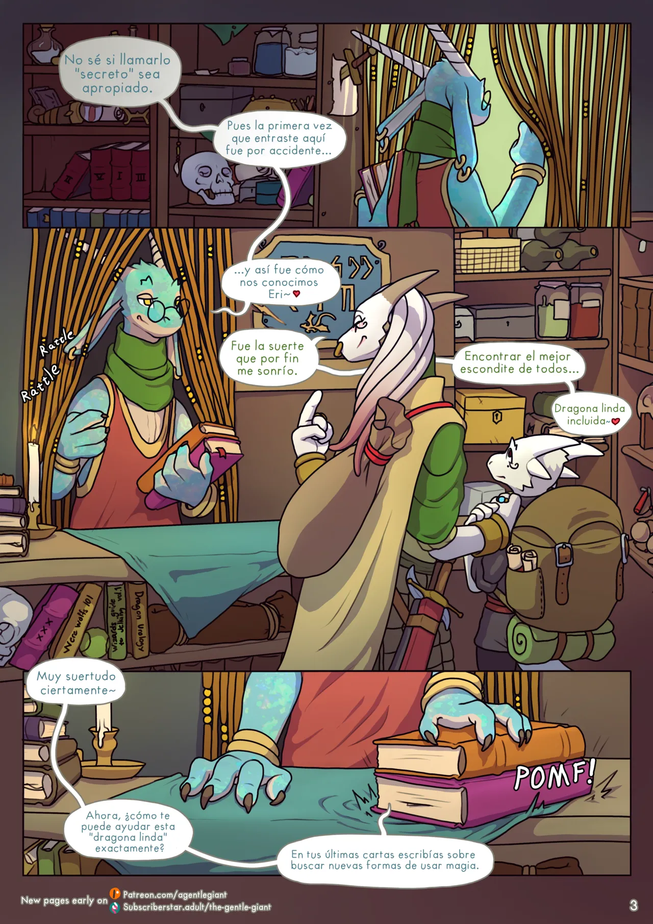 A taste of Sorcery | Una probadita de hechiceria page 3 full