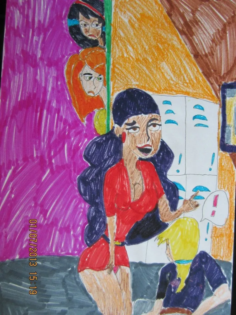 KimRon1992 Monique from Kim Possible Drawings page 6 full