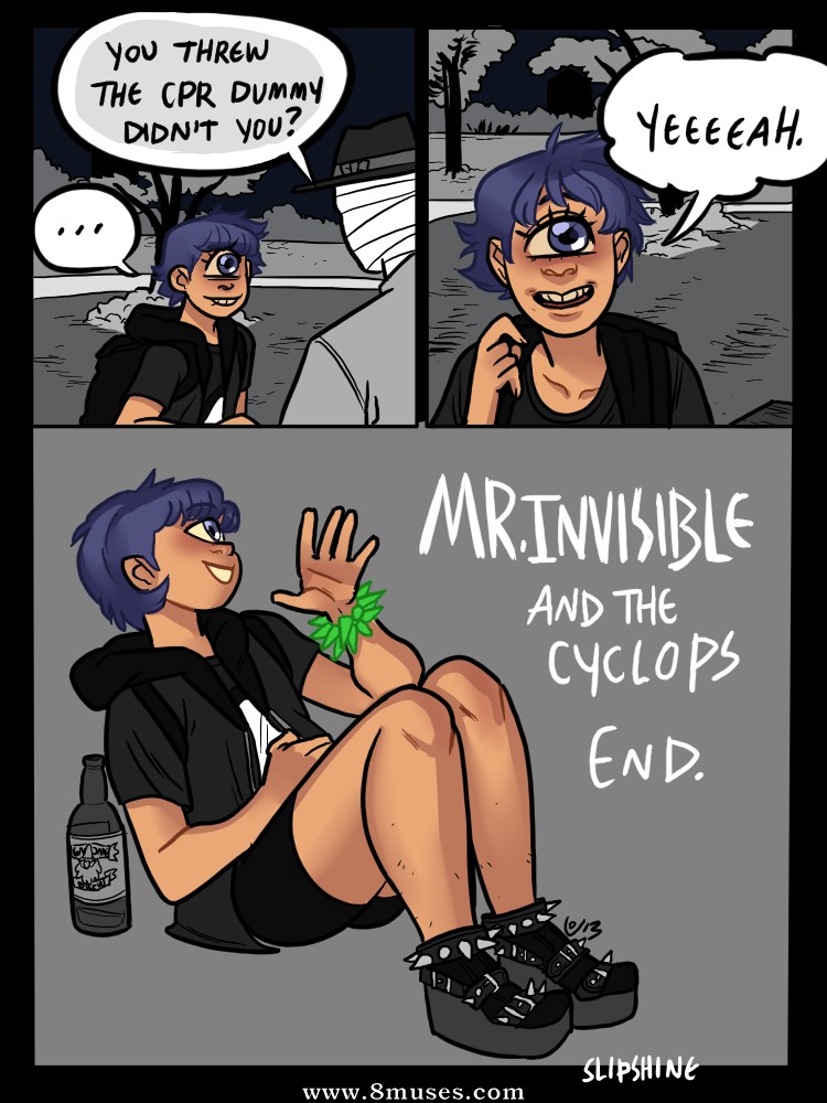 Mr Invisible Side Story : The Cyclops page 11 full