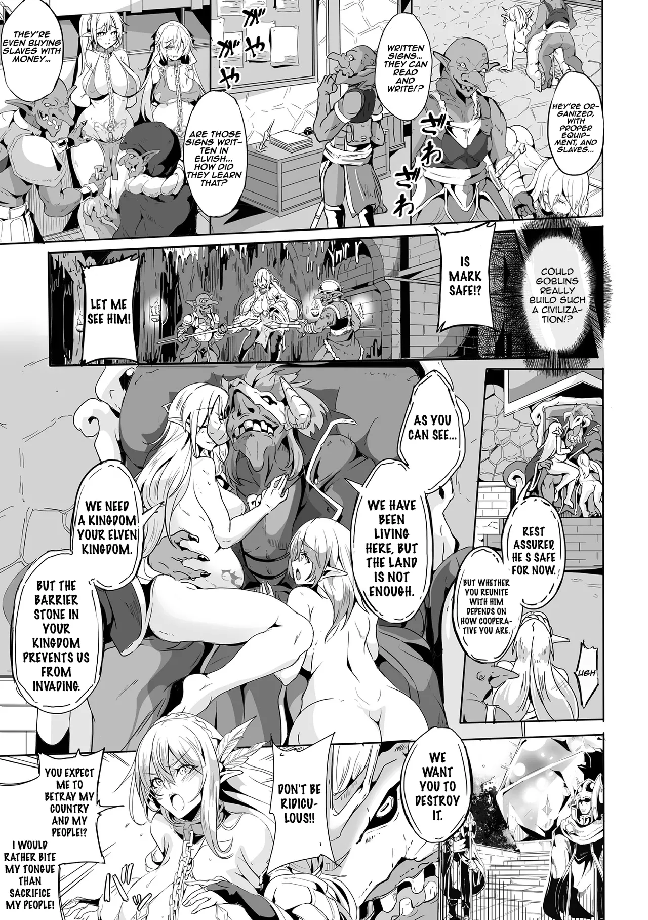 Female Elves of the Goblin Country Ch. 1 | Kooni no Kuni no Mesu Elf Ch. 1 page 5 full