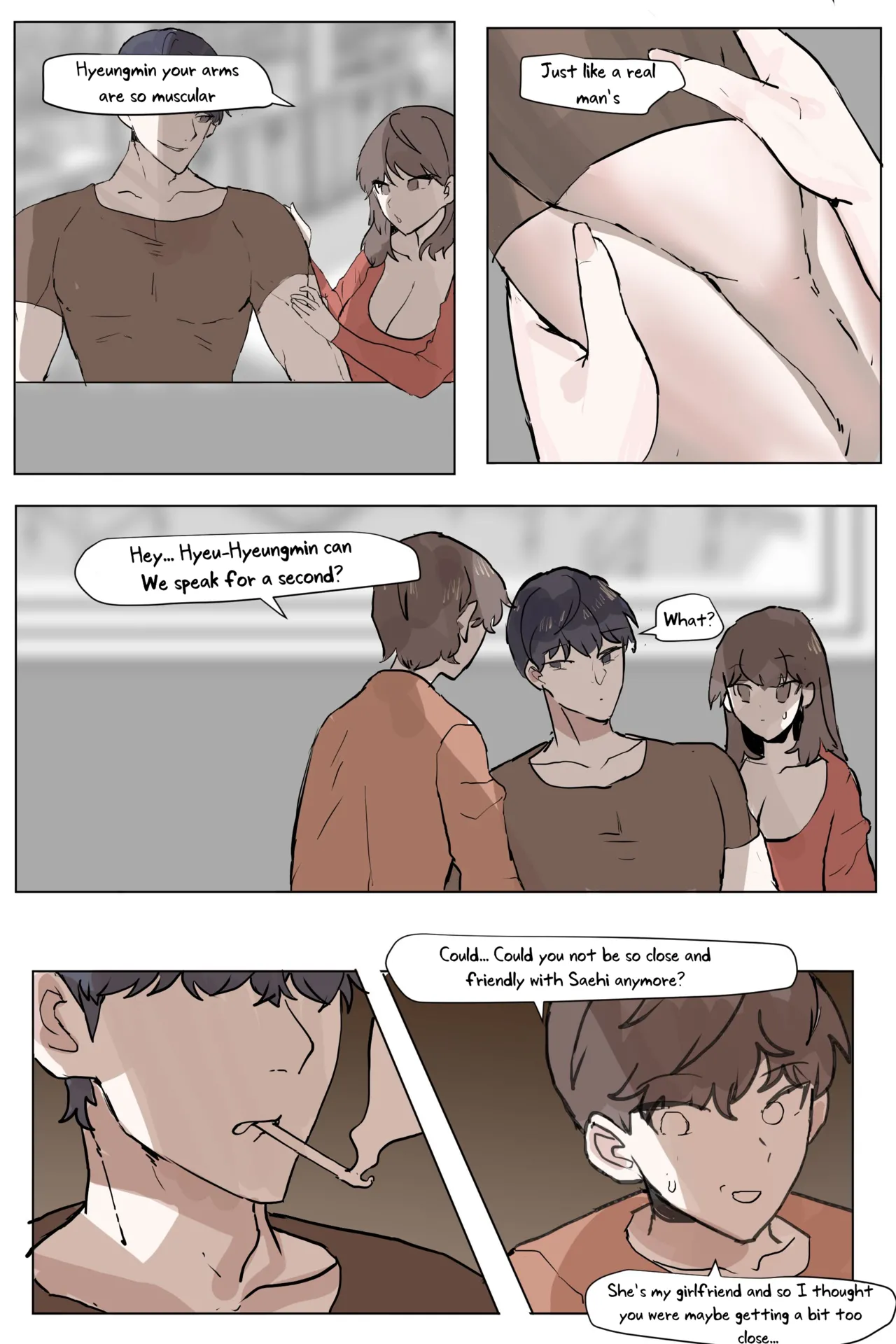 Sokkubchinguleul NTR Danghaneun Manhwa | A Manwha Where my Childhood Friend Gets NTR'd page 12 full