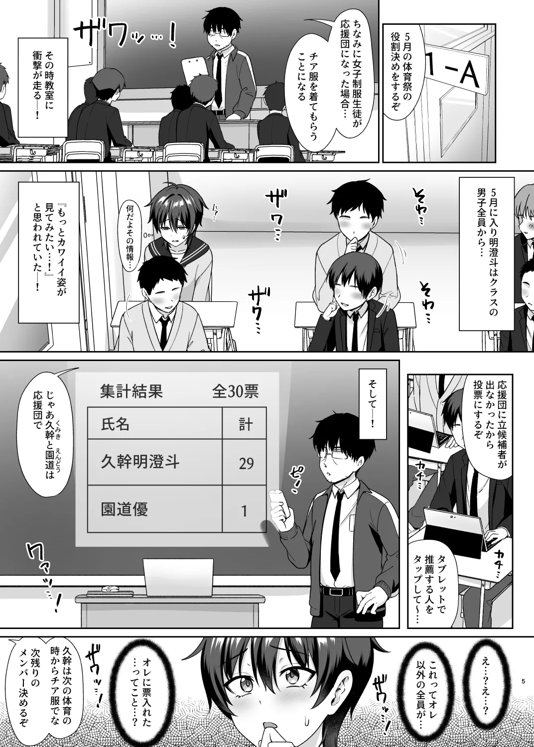 Danshikou de Ore Dake Josou no Class 2 page 7 full