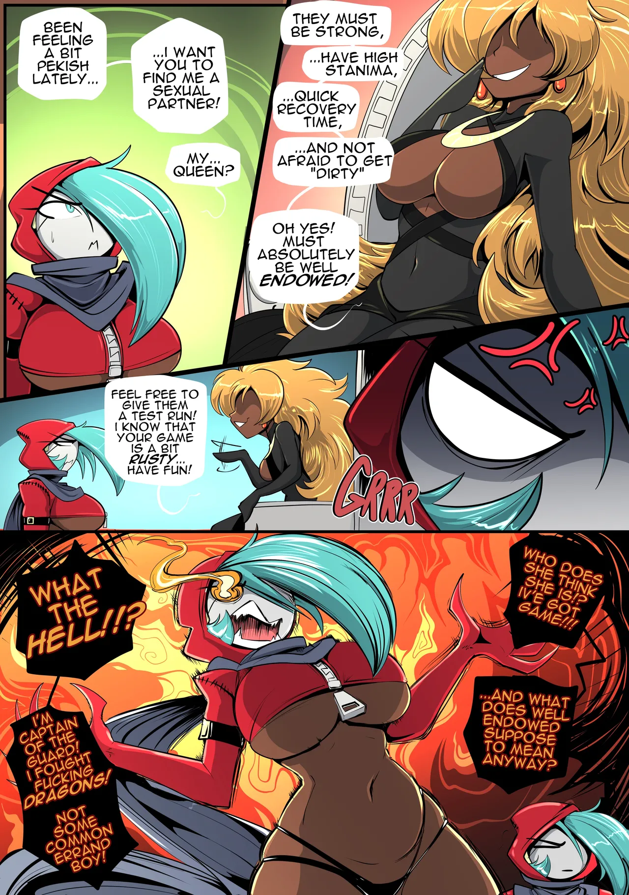 The Queen's Guard page 5 full