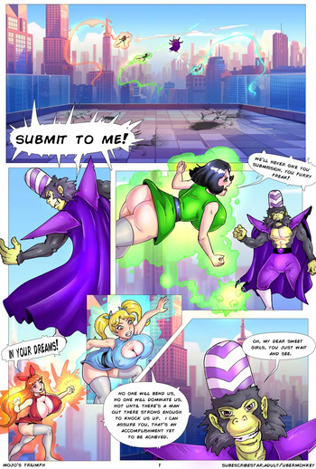 [UberMonkey] Mojo's Triumph (Powerpuff Girls) [Ongoing] cover