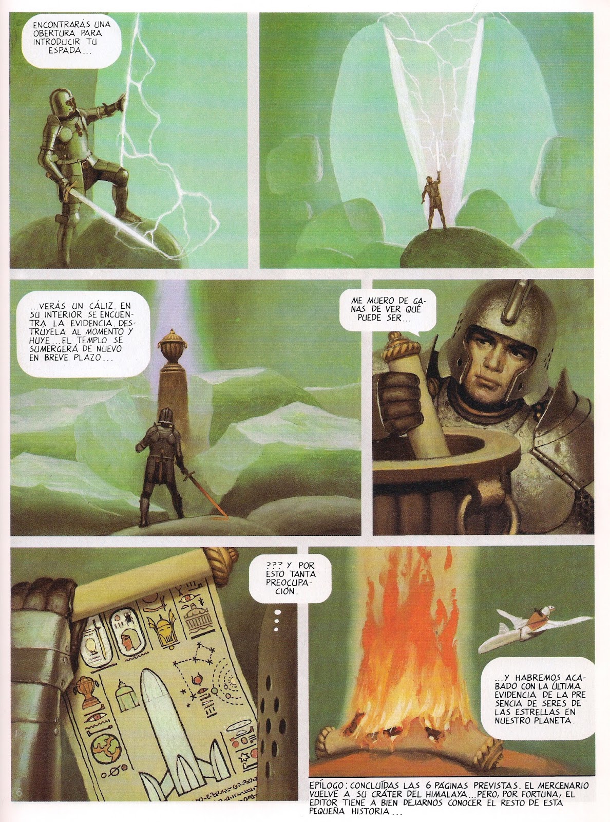 El Mercenario - La Evidencia page 6 full