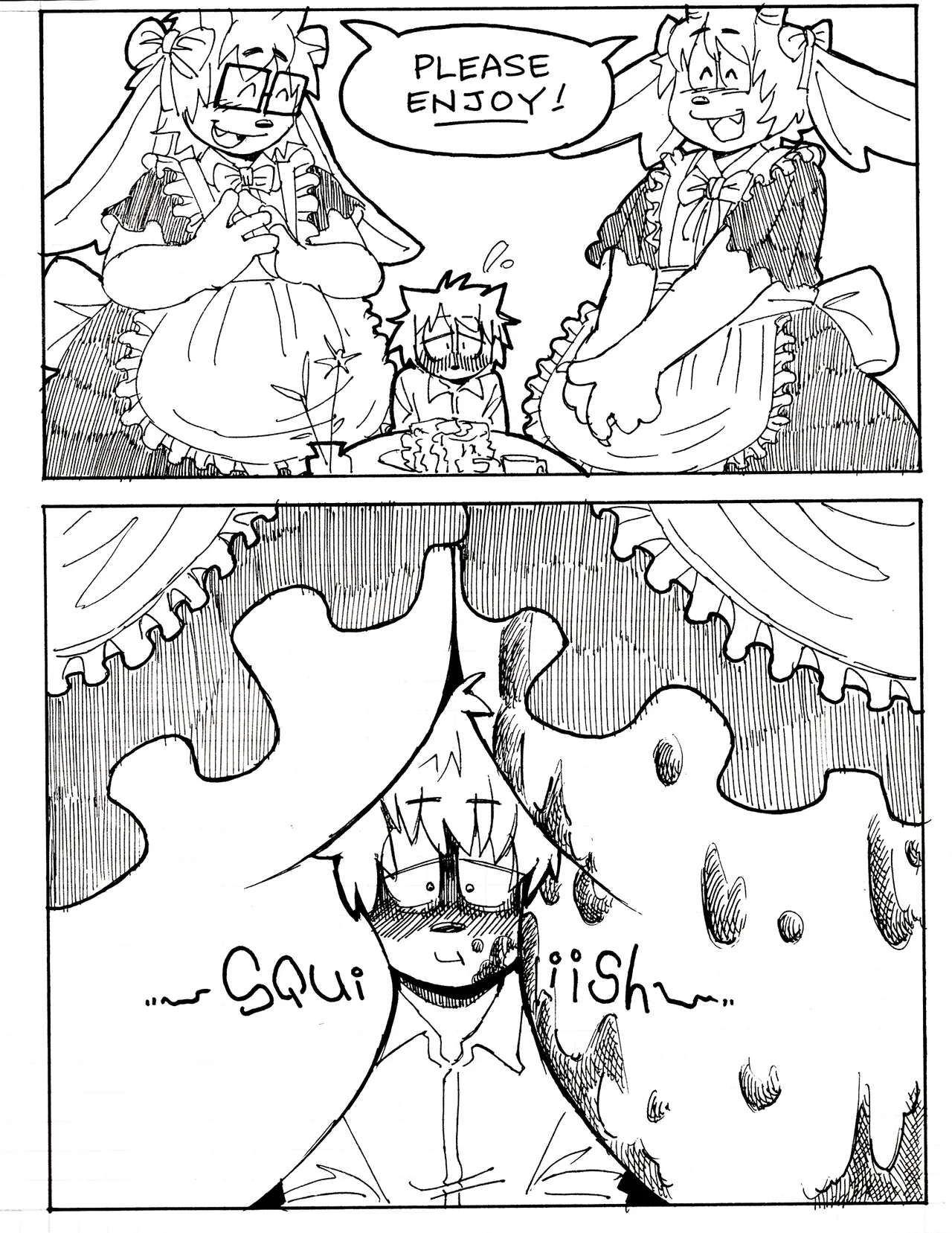 Dragon-Boy Maid Café page 6 full