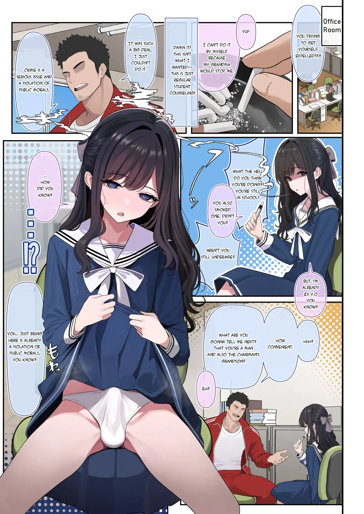 Tsuiteru Mesu ~Otokonoko Report~ | Bitches With Dicks~Otokonoko Report~ page 12 full
