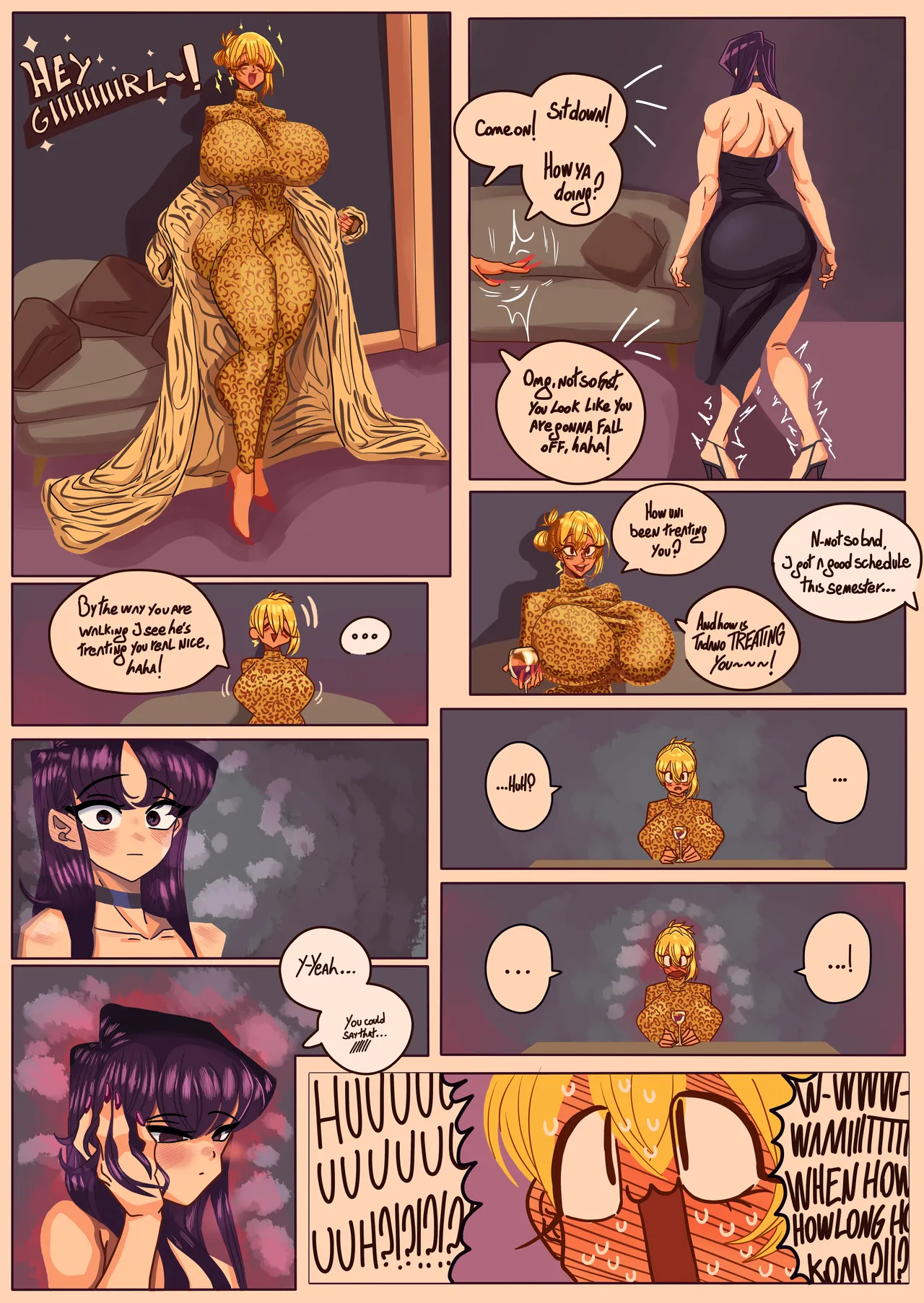 Komi San: Manbagi's Night page 1 full