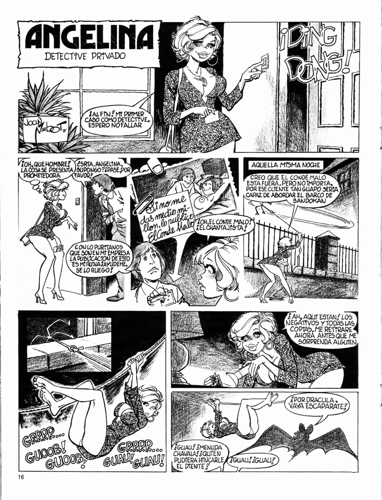 Angelina, Detective Privado page 3 full
