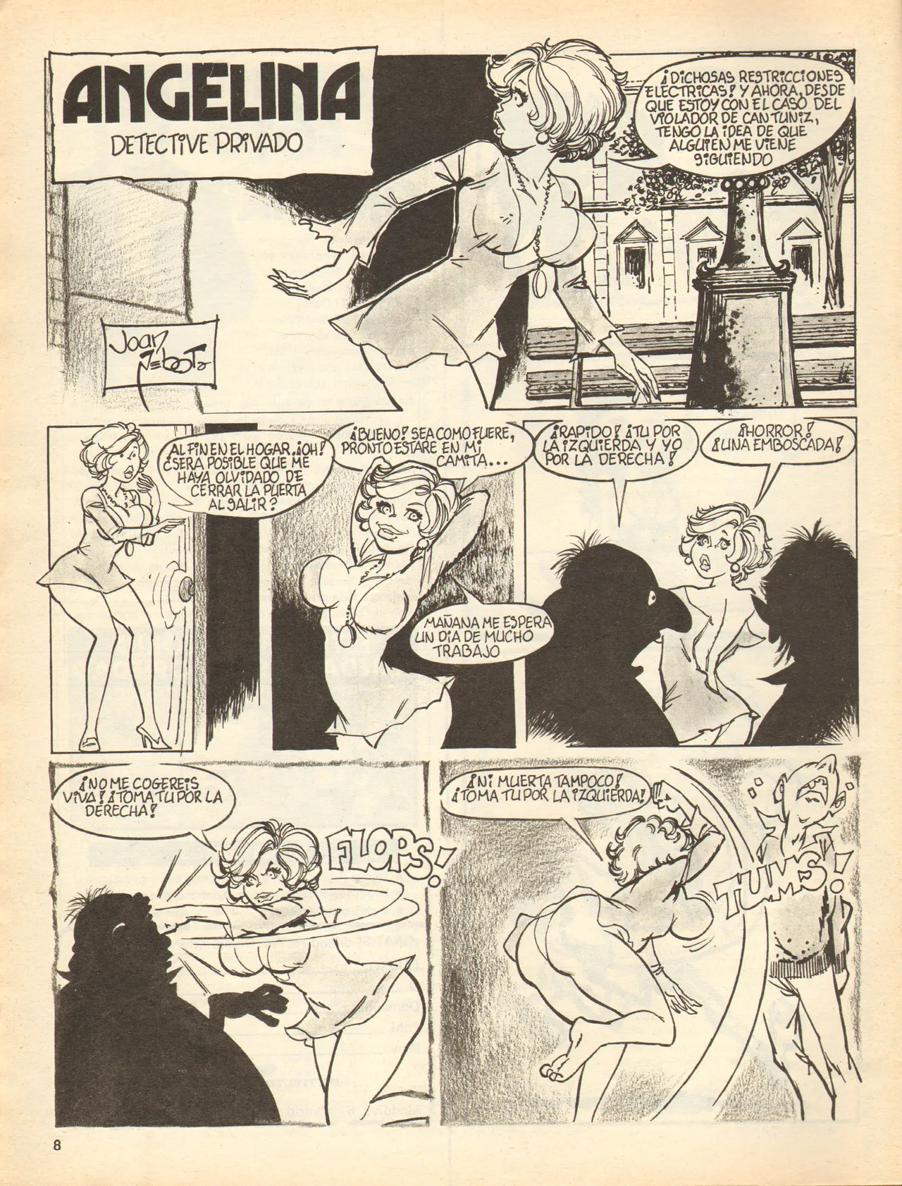 Angelina, Detective Privado page 5 full