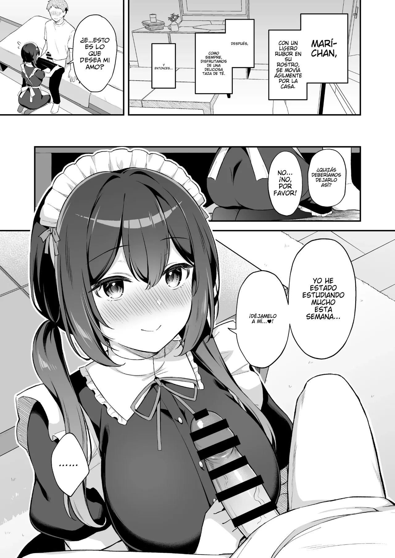 Osananajimi no Toshishita Iyashikei Maid to Issho ni Hatsutaiken Suru Hanashi page 8 full