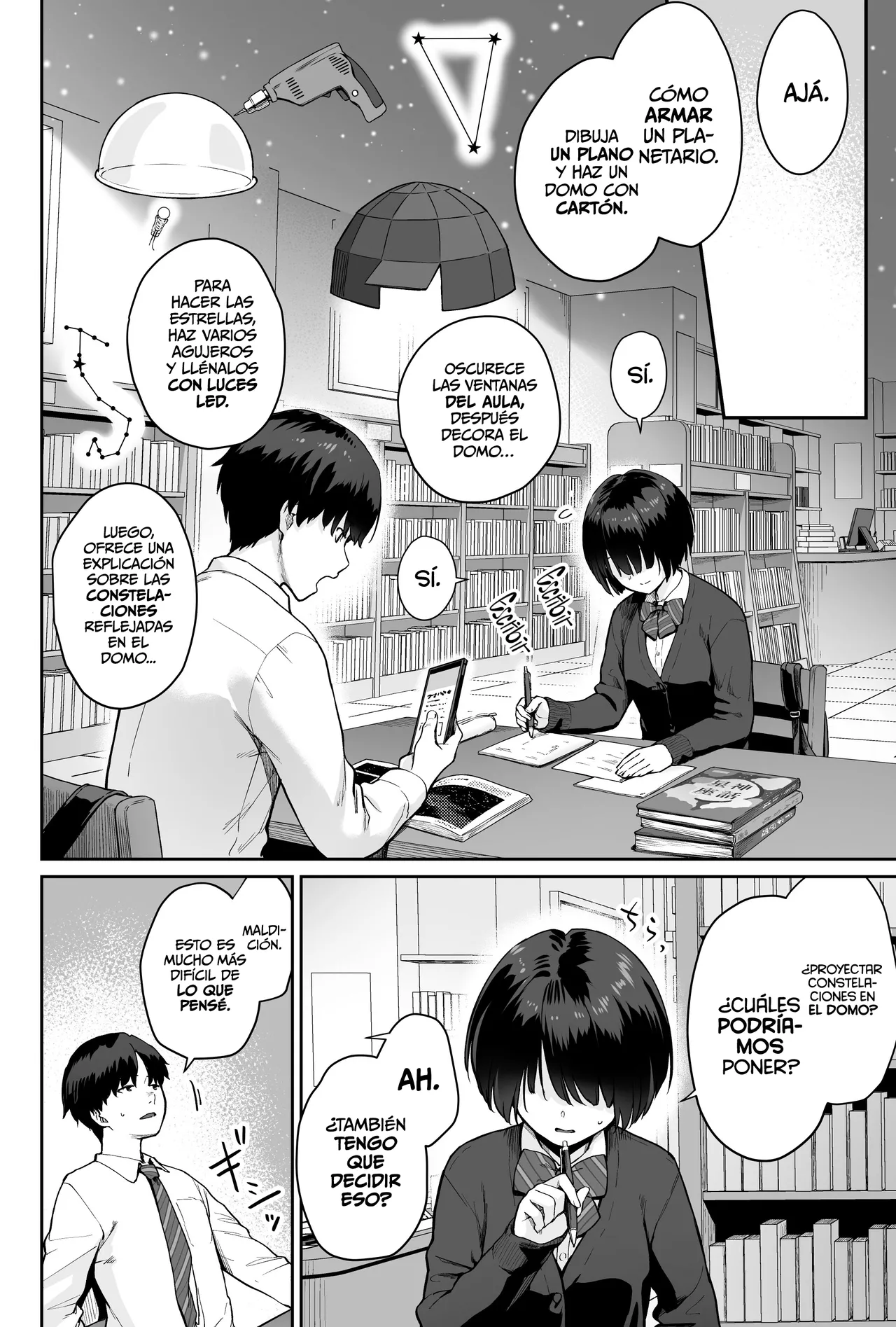 Sora no Hoshi wa Tada no Hikari -Ore dake ga Sex Dekinai Kyoushitsu- | Las Estrellas en el Cielo solo son Luz -Soy el Único en el Aula que no Puede tener Sexo- page 8 full