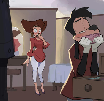 [Amugea] Peg x Max (Goof Troop) (Ongoing) cover