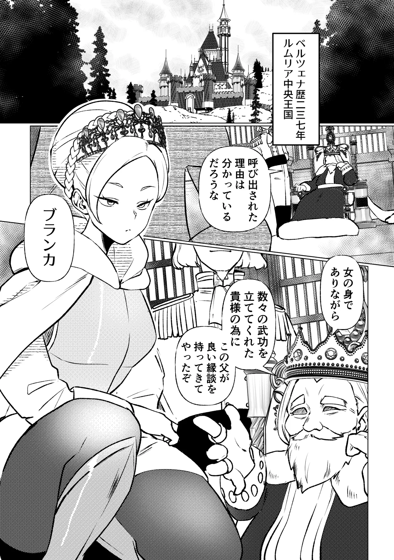 姫騎士王女、異民族の王に愛される。 page 2 full