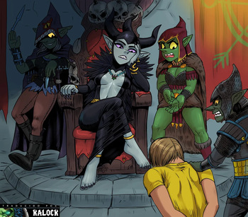 [Flick] La Reina Goblin (Spanish) [kalock] cover