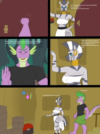 [Lurking_Tyger] Spike's Curse (MLP) (on-going) cover