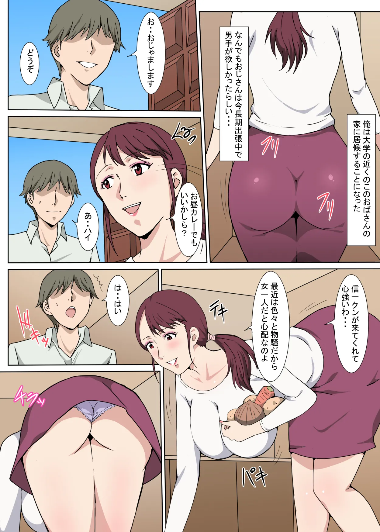 Majime de Akarui Obasan wo Sex de Iinari ni Shita Hanashi page 3 full