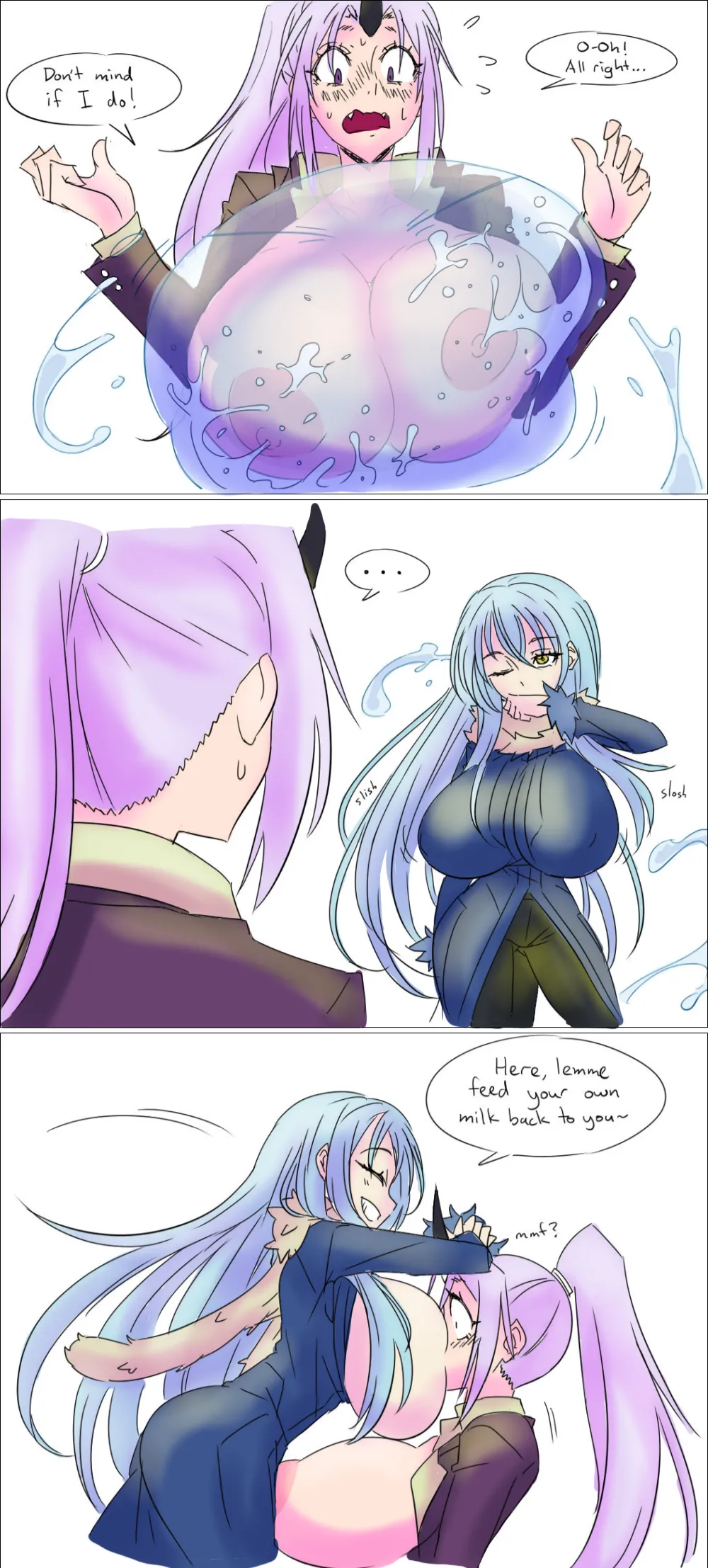 Slime time by matsu-sensei colored version page 2 full
