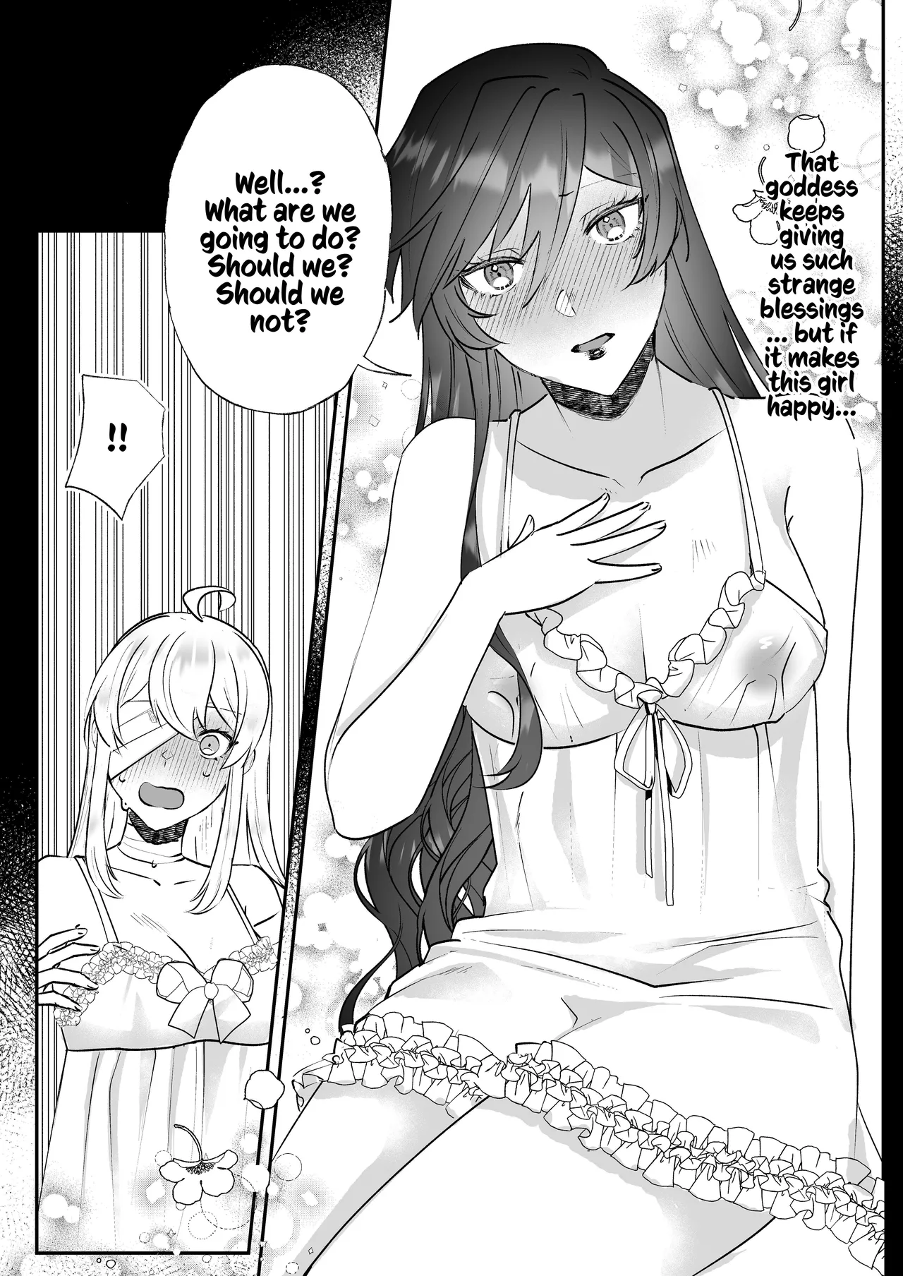 Danzai Route o Kaihi Shiyou to Shita Akuyaku Reijou wa Futanari Seijo no Imouto ni Dekiai Saremashita 2 | While Trying to Avoid Her Downfall, the Villainess Winds up Adored by her  Saint of a Sister! 2 page 12 full