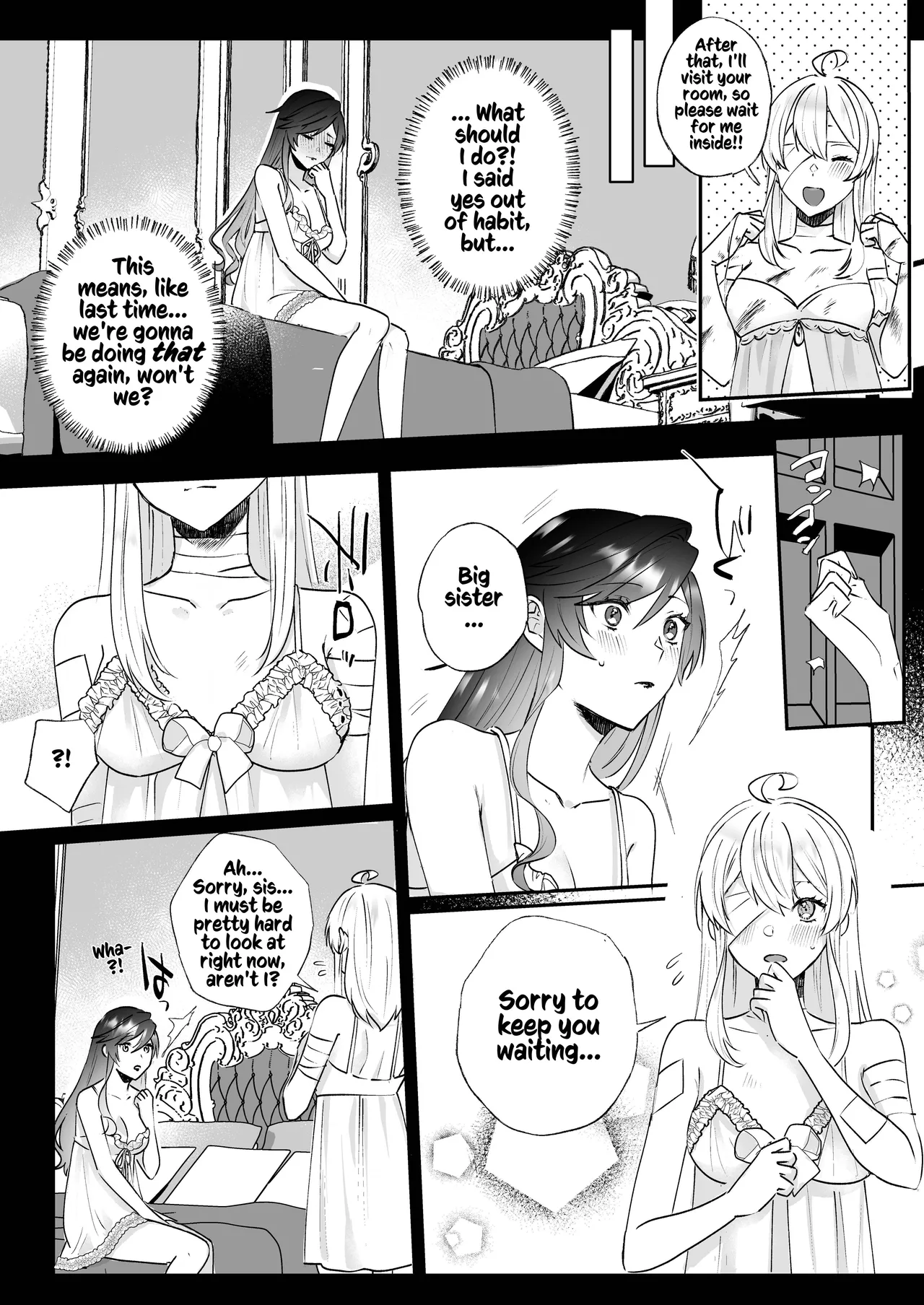 Danzai Route o Kaihi Shiyou to Shita Akuyaku Reijou wa Futanari Seijo no Imouto ni Dekiai Saremashita 2 | While Trying to Avoid Her Downfall, the Villainess Winds up Adored by her  Saint of a Sister! 2 page 7 full