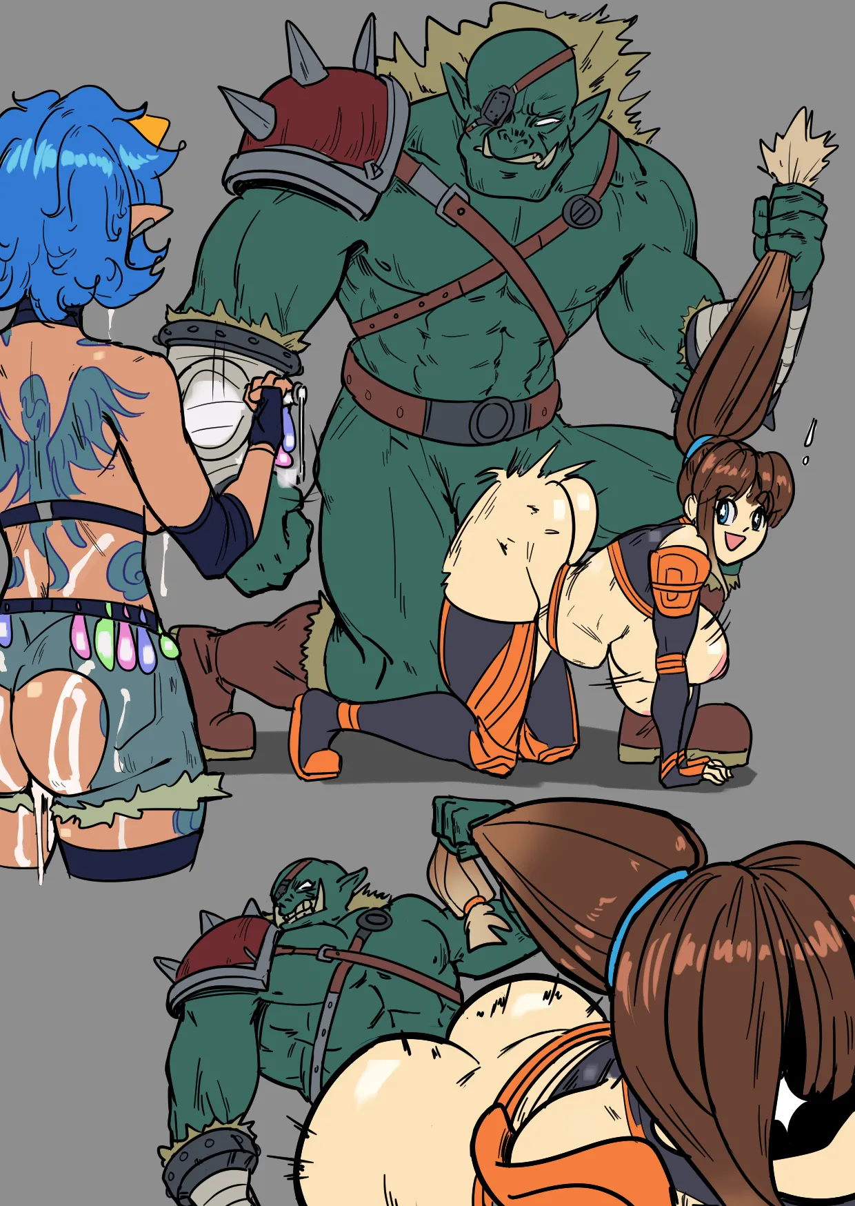 Short Roxy and Miki page 7 full