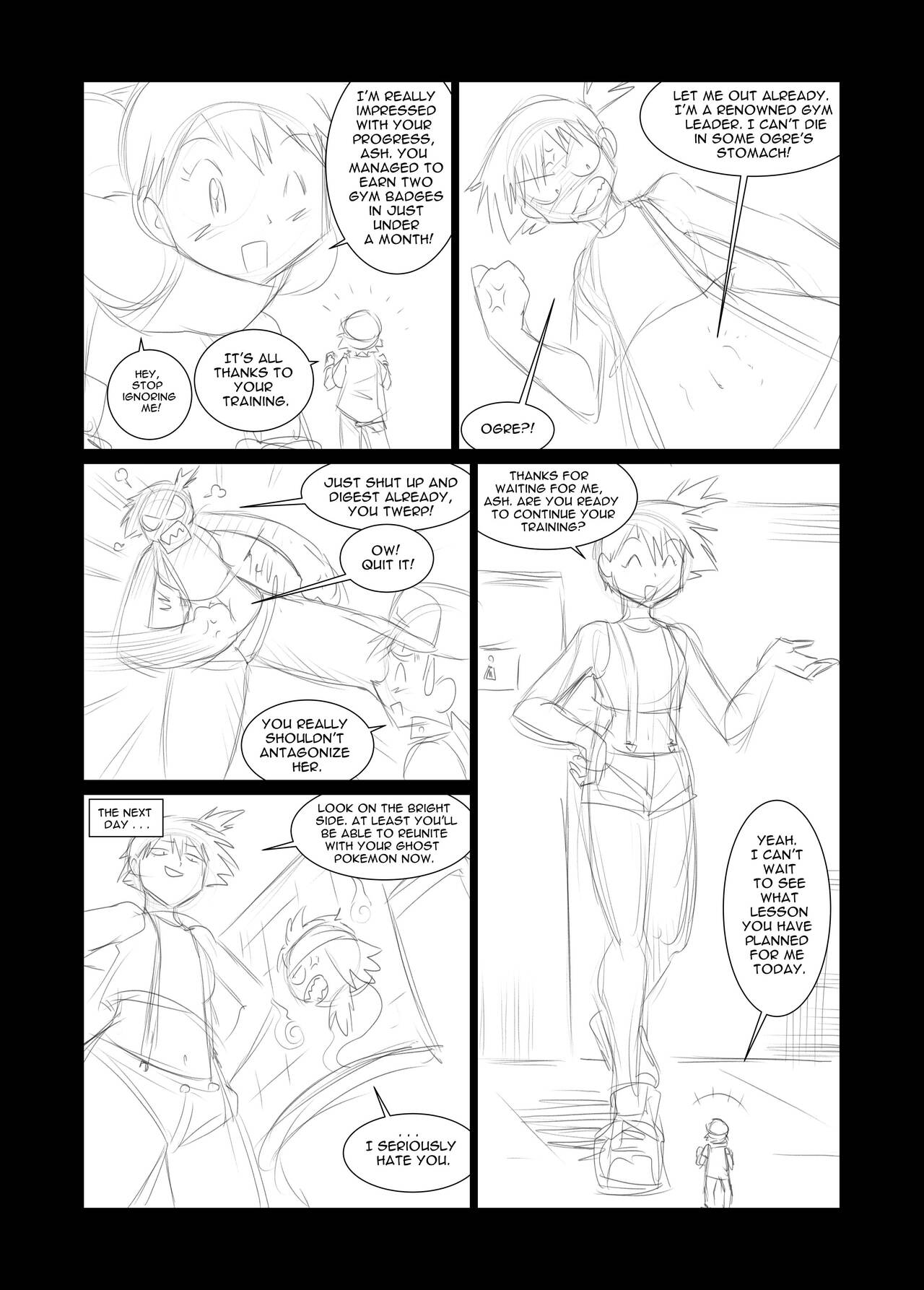 Giant Pokemon League page 6 full