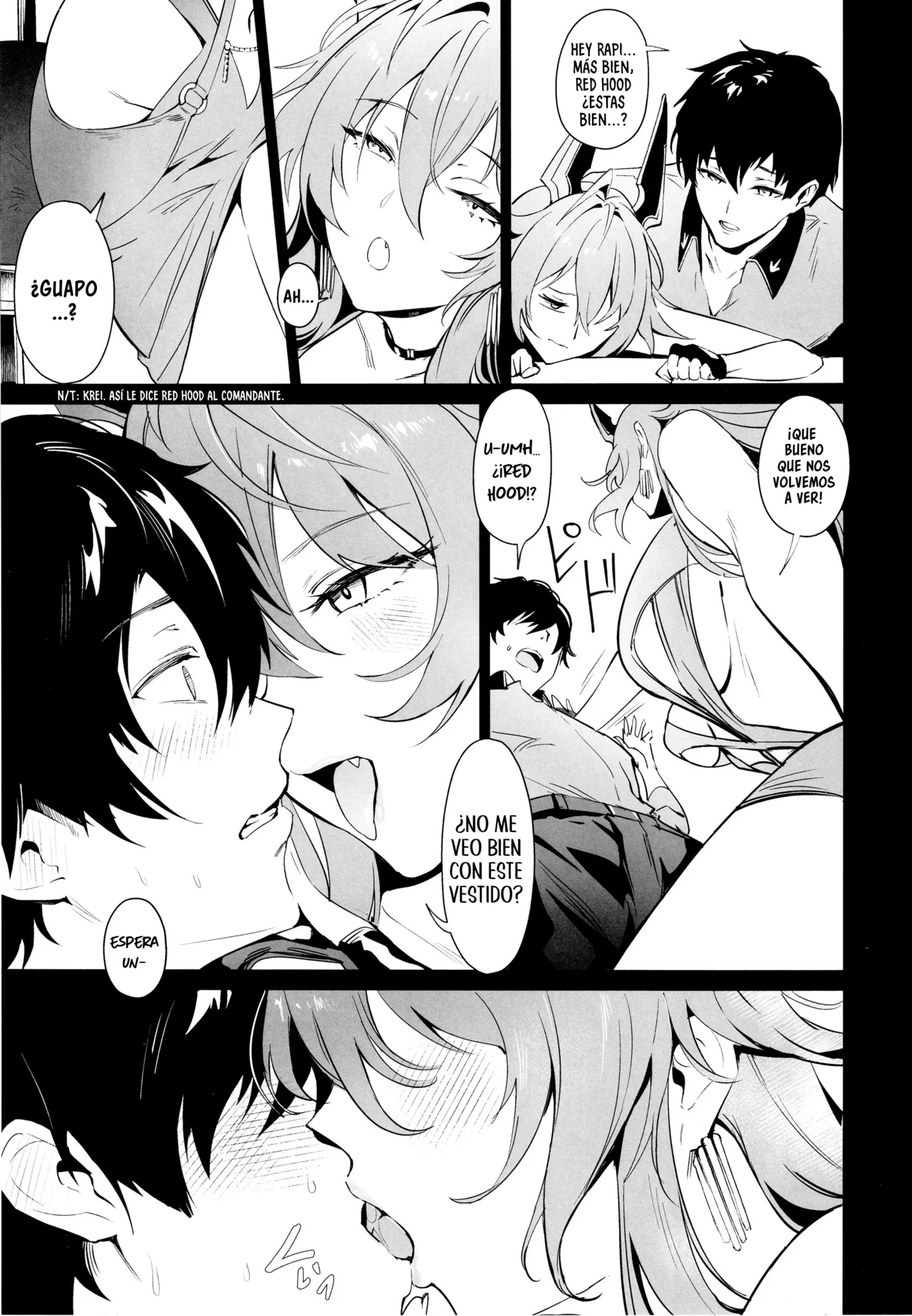 Red Hood to Mendan Suru | Encuentro con Red Hood page 4 full