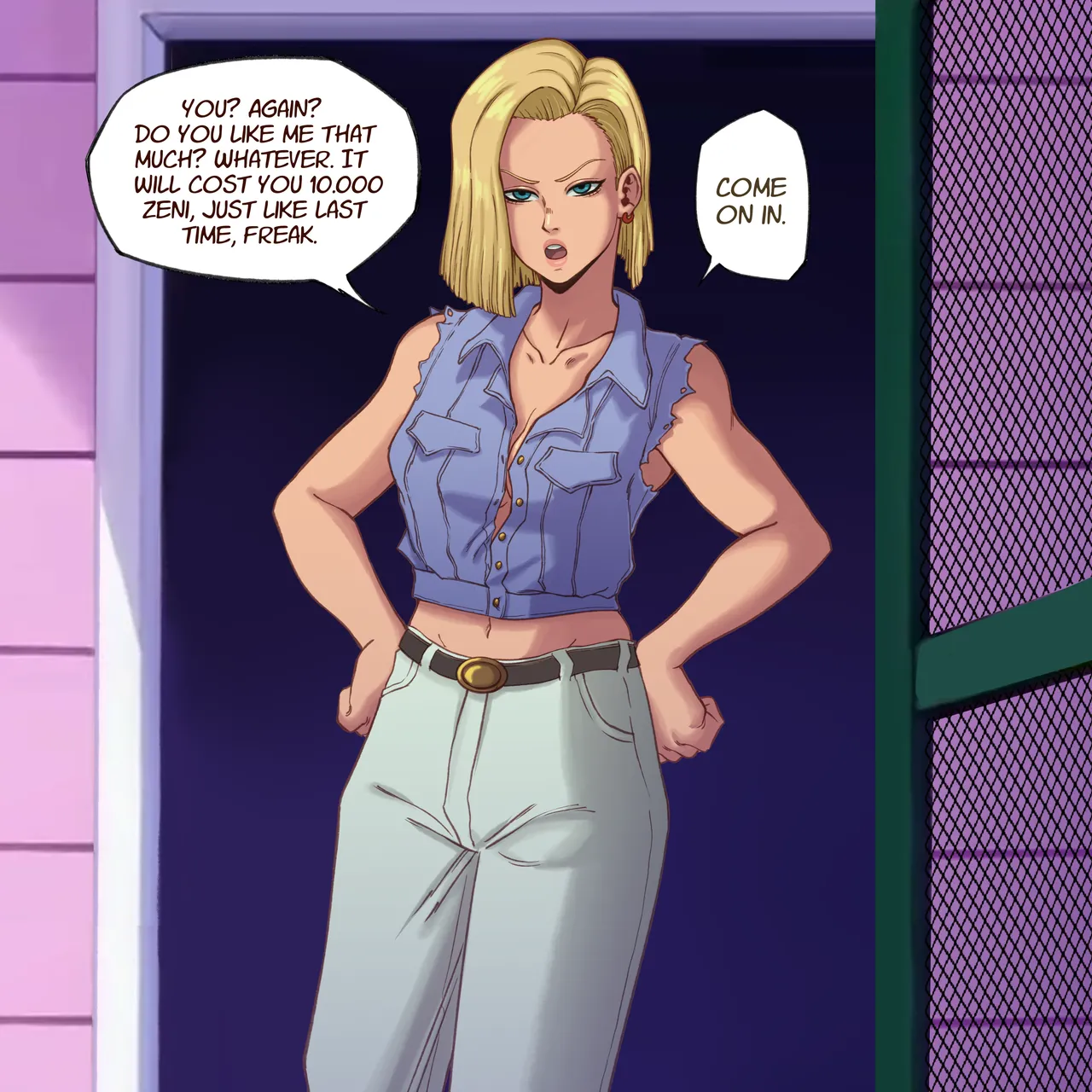 Gohan's Harem page 8 full