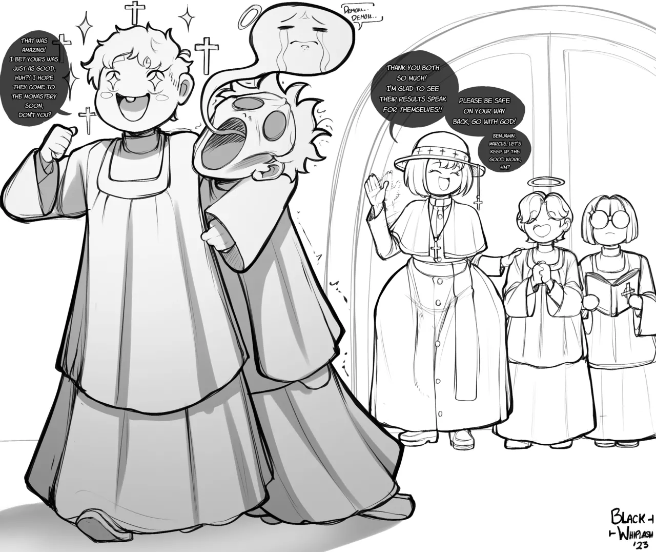 Father Adriel's Monastery page 11 full