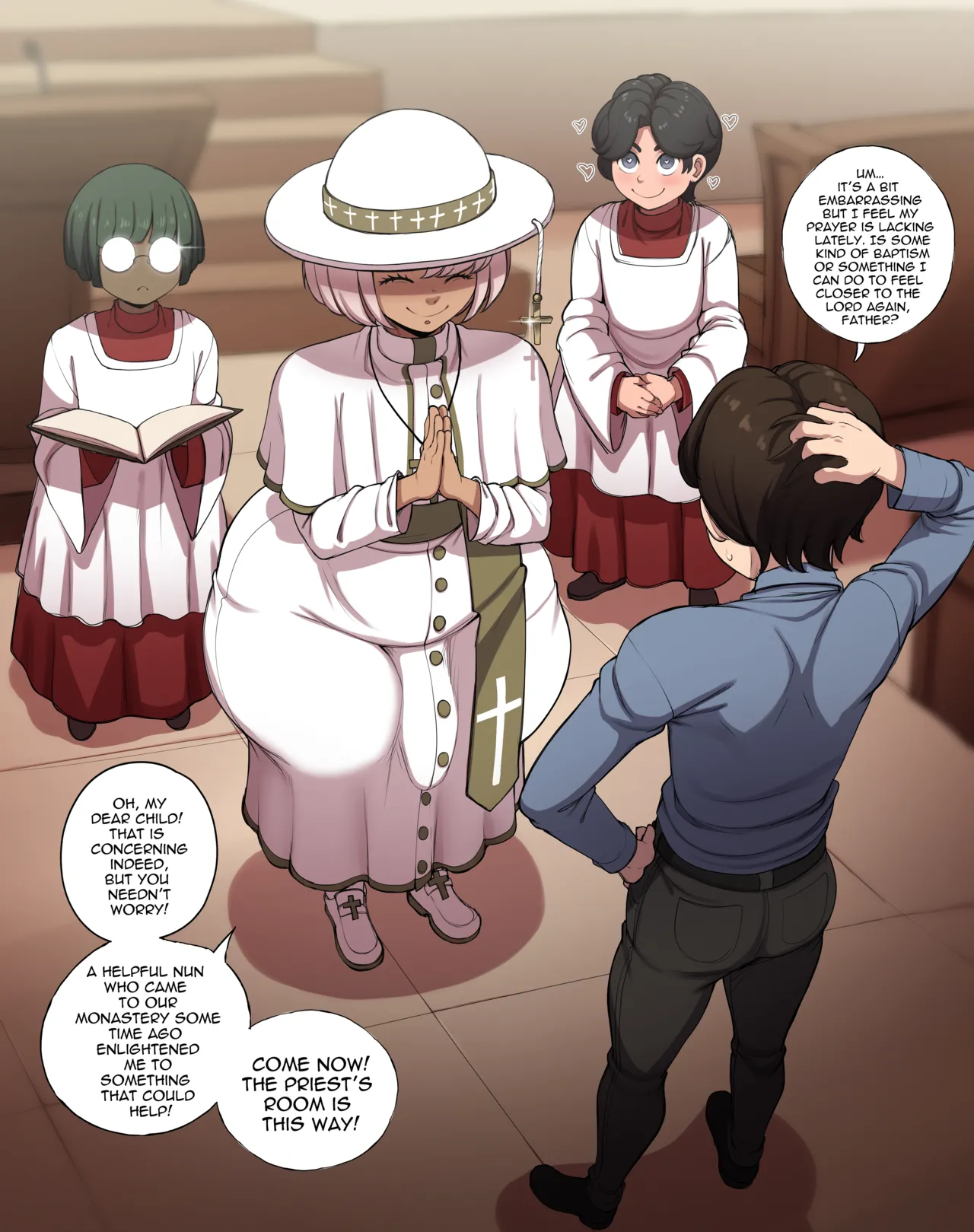 Father Adriel's Monastery page 6 full
